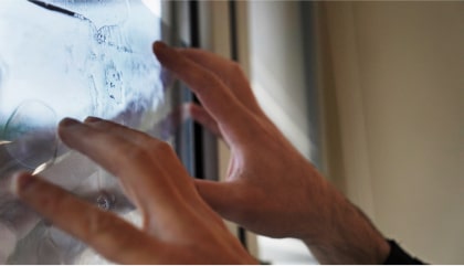 Postavljanje folije - Apliciranje