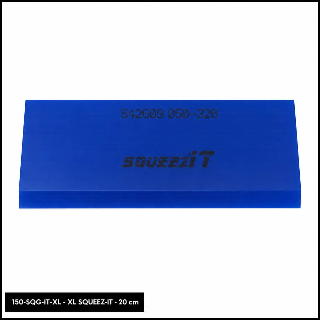 XL SQUEEZ-IT – 20 cm je profesionalna rakela dizajnirana za ucinkovito istiskivanje vlage i zraka tijekom postavljanja prozorskih i sigurnosnih folija.